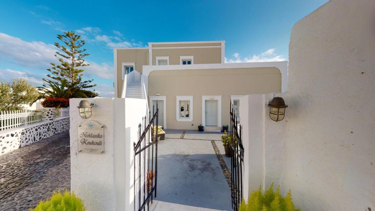 Neoklassiko Koukouli Fira  Exterior foto