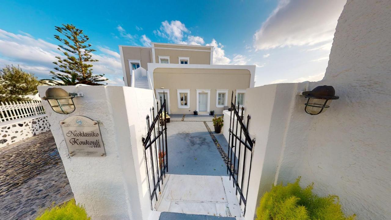 Neoklassiko Koukouli Fira  Exterior foto